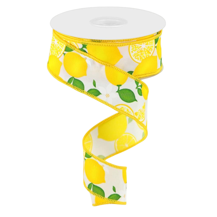 DIY Lemon Hydrangea Grapevine Wreath Kit, Summer Edition by The Ritzy Cactus, Seasonal Wreath Kit.
