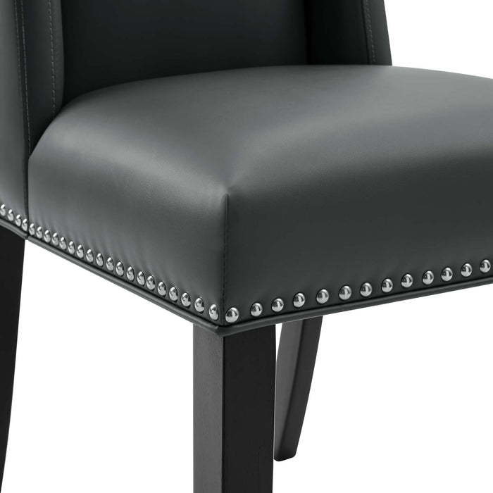 Duchess Button Tufted Fabric Dining Chair