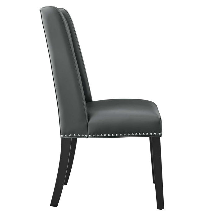 Duchess Button Tufted Fabric Dining Chair