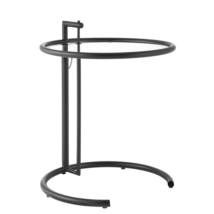 Eileen Gray Chrome Stainless Steel End Table