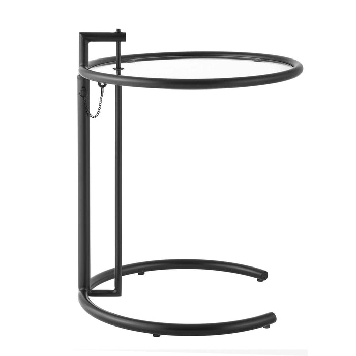 Eileen Gray Chrome Stainless Steel End Table