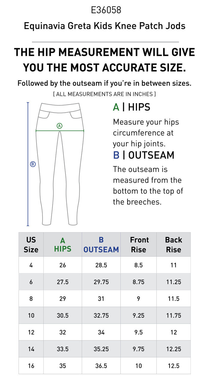 Equinavia® Greta Kids Knee Patch Jods