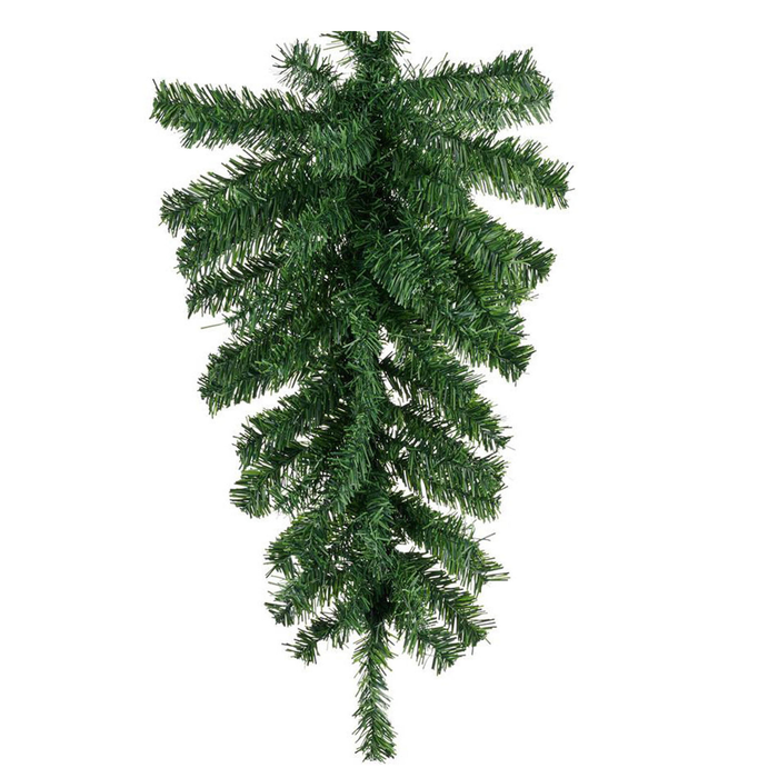 Evergreen Teardrop Swag Base 24 Inches 55 Tips, Wreath Form, Craft Supplies, DIY Crafts, Wreath Making