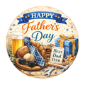 Father's Day 10" Wreath Sign, Home Decor, The Ritzy Cactus