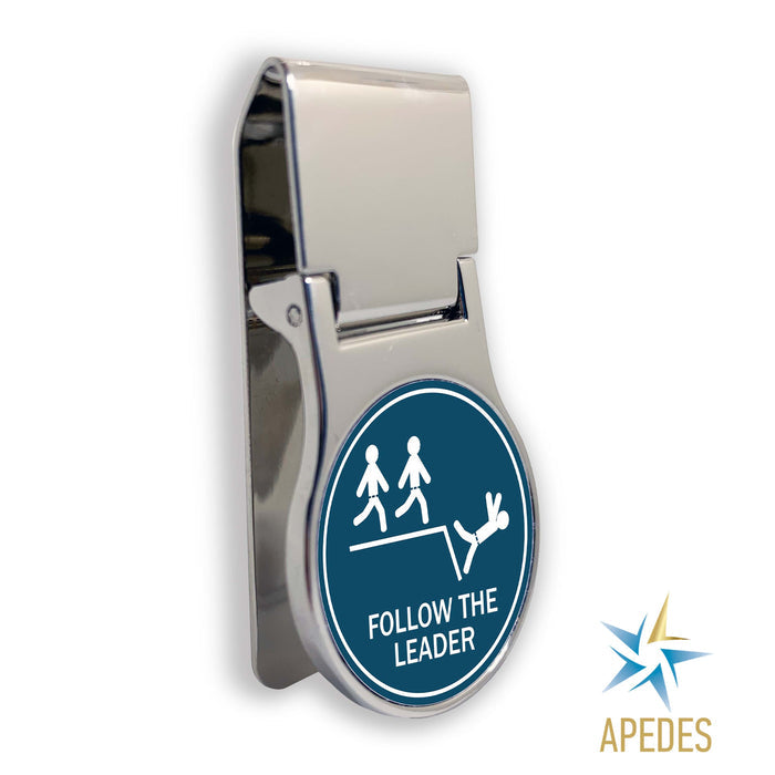 Follow The Leader Money Clip - Apedes Flags And Banners