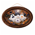 Ghost Family Portrait Sign Attachment, DIY Supplies, Wreath Attachment