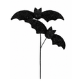 Glitter Bats Spray 25"L x 12W  Halloween Embellishment