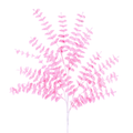 Glitter Pink Eva Eucalyptus Spray 27"| Stem Embellishment | DIY Wreath Supply