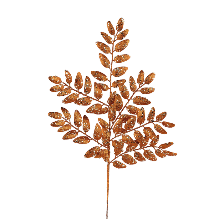 Glittered Honey Locust Spray| Stem Embellishment | DIY Wreath Supply