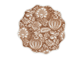Chestnut / Circle Placemats