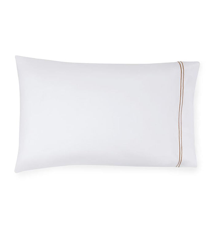 WHITE/TAUPE / KING (PAIR)
