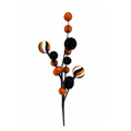 Halloween Ball Spray 28 Inch, Holiday Stem Embellishment