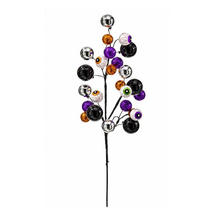 Halloween Eye Ball Spray 26"   Halloween Embellishment