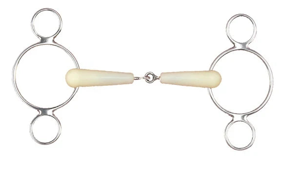 Happy Mouth® 2 Ring Jointed Mouth Gag Bit