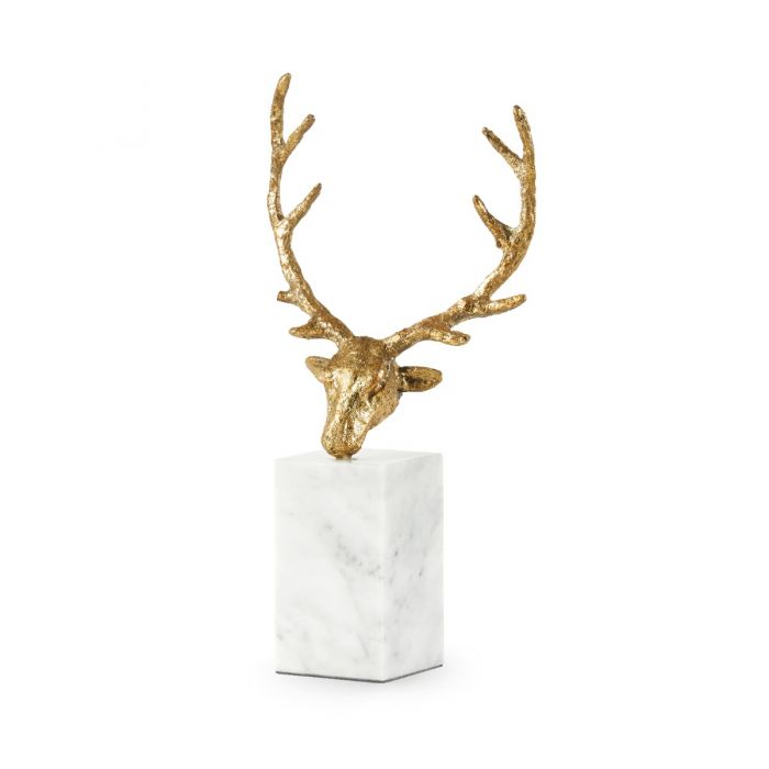 Hart Statue - Gold Leaf