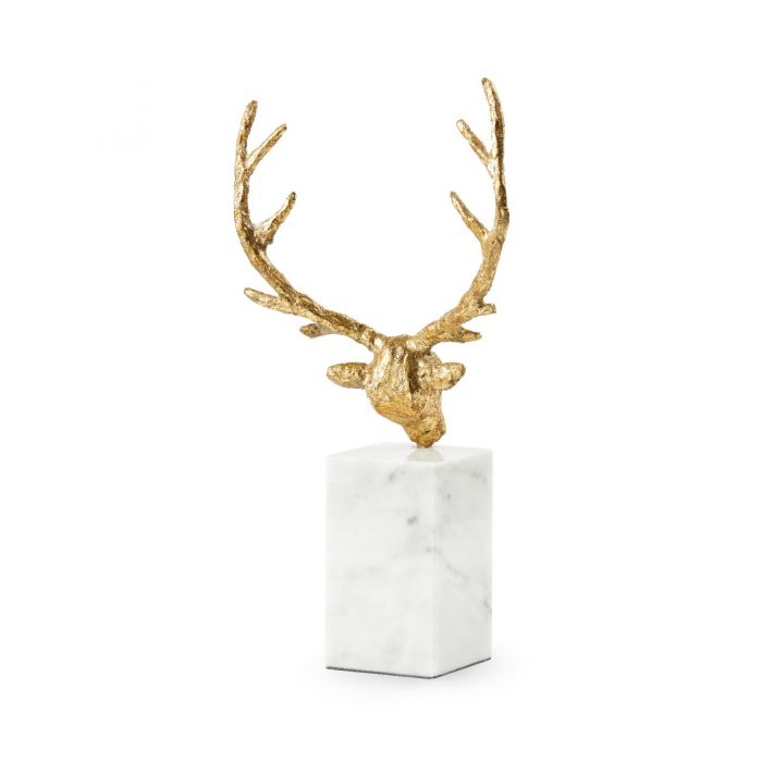 Hart Statue - Gold Leaf