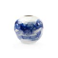 Hatch Vase - Blue & White