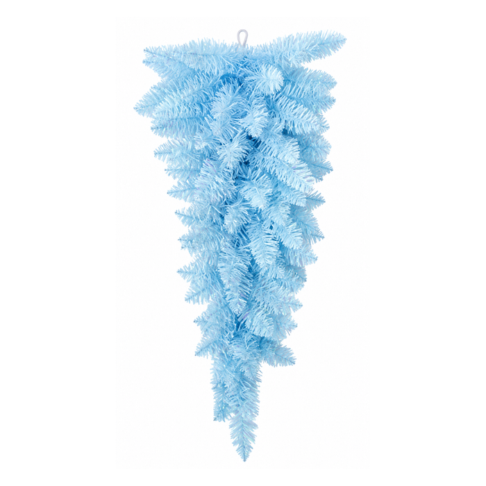 Ice Blue Teardrop Swag Base 30 Inches, Wreath Form, Wreath Making