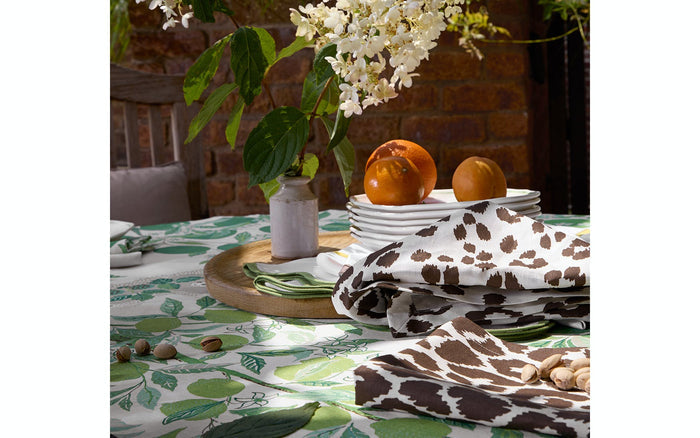 Iconic Leopard Cocktail Napkin - set of 4