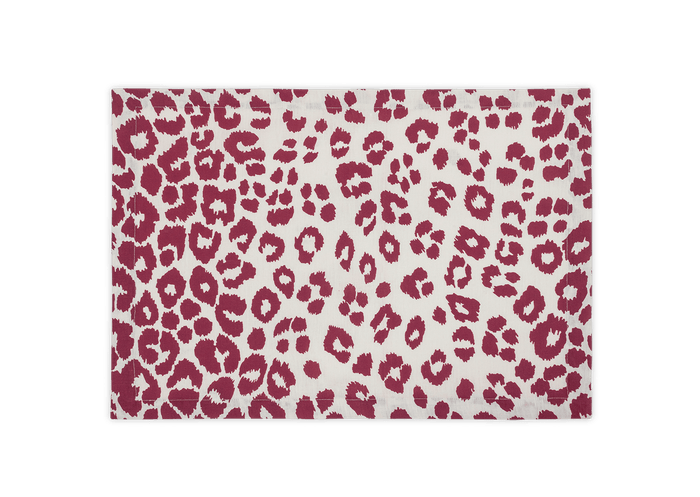 Iconic Leopard Placemat - set of 4