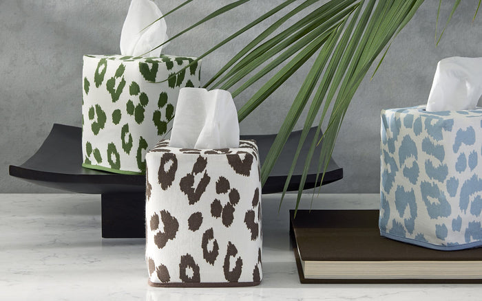 Iconic Leopard Tissue Box Cover