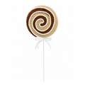 Jute Chenille Lollipop Spray 23"  Holiday Gingerbread Embellishment (Copy)