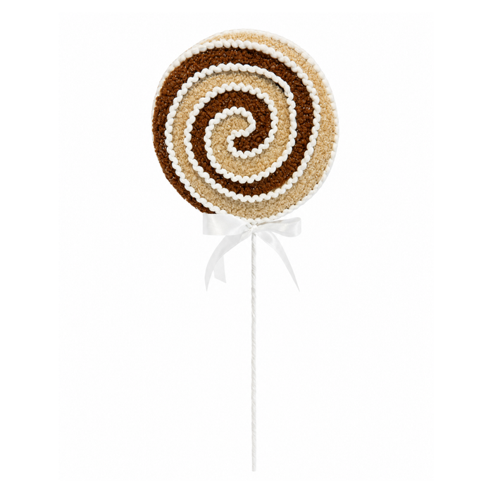 Jute Chenille Lollipop Spray 23"  Holiday Gingerbread Embellishment (Copy)