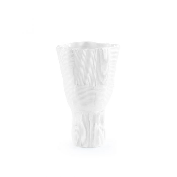Krissa Large Vase - Blanc De Chine
