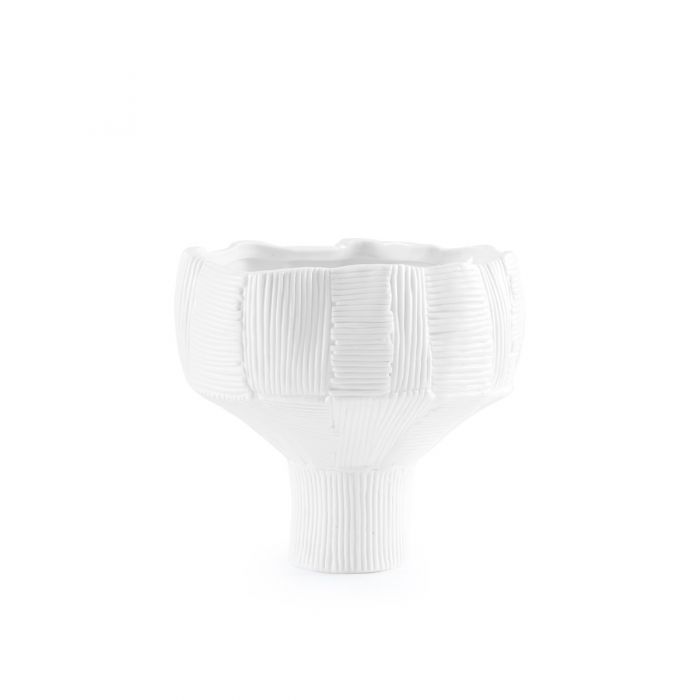 Krissa Small Vase - Blanc De Chine