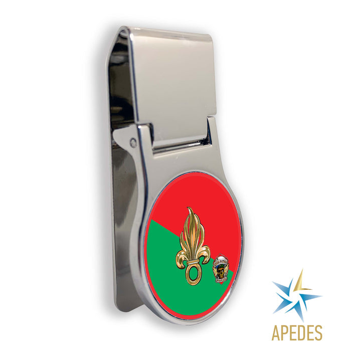 Legio Patria Nostra French Foreign Legion Money Clip - Apedes Flags And Banners