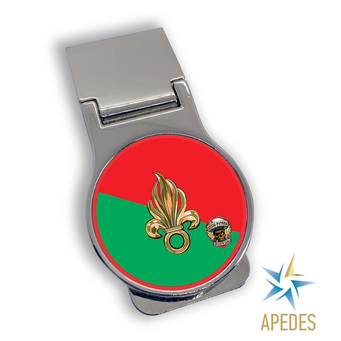 Legio Patria Nostra French Foreign Legion Money Clip - Apedes Flags And Banners