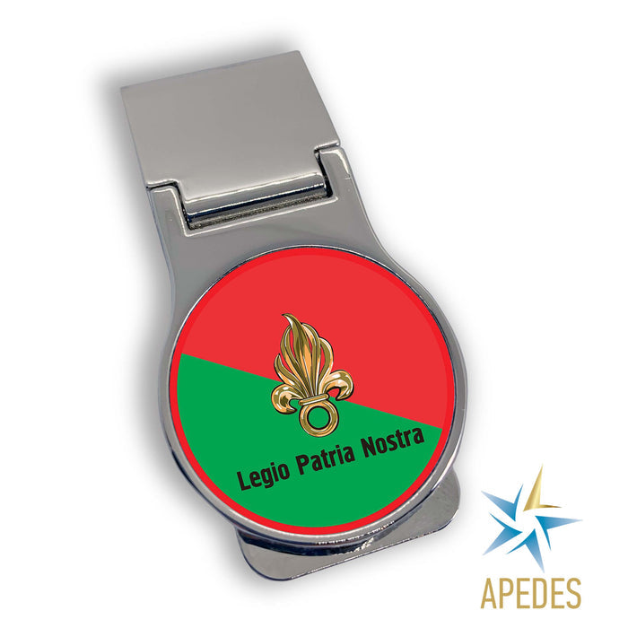 Legio Patria Nostra French Foreign Legion Money Clip - Apedes Flags And Banners