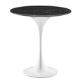 Lippa 20" Round Artificial Marble Side Table