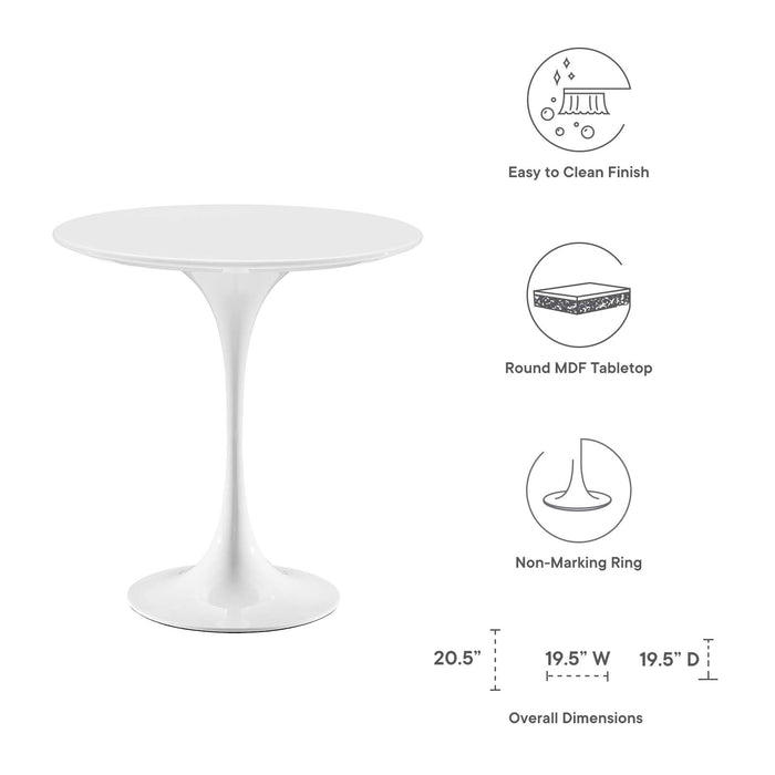 Lippa 20" Round Side Table