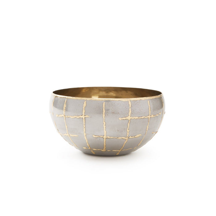 Loom Medium Bowl - Silver