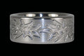Maile Lei Hawaiian Wedding Band - Hawaii Titanium Rings
 - 1