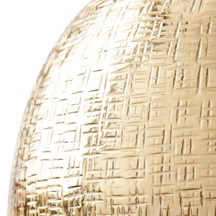 Mali Medium Cache Pot - Brass