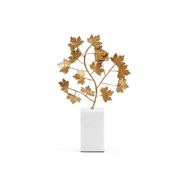 Maple Branch Statue - Gold