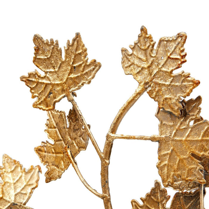 Maple Branch Statue - Gold