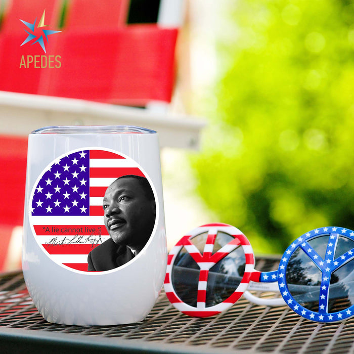 Martin Luther King Jr Stainless Steel Stemless Wine Cup 12 OZ