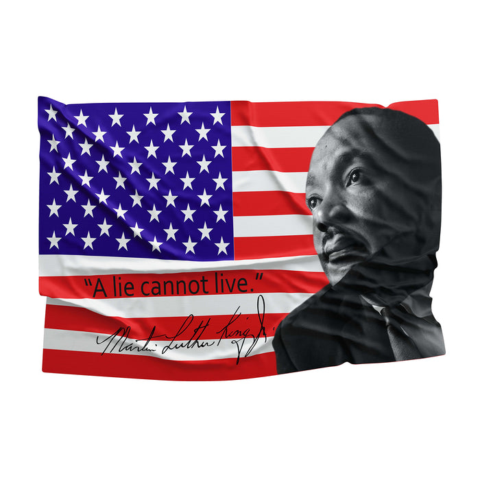 Martin Luther King Jr. USA American Baptist Minister & Activist Flag Banner