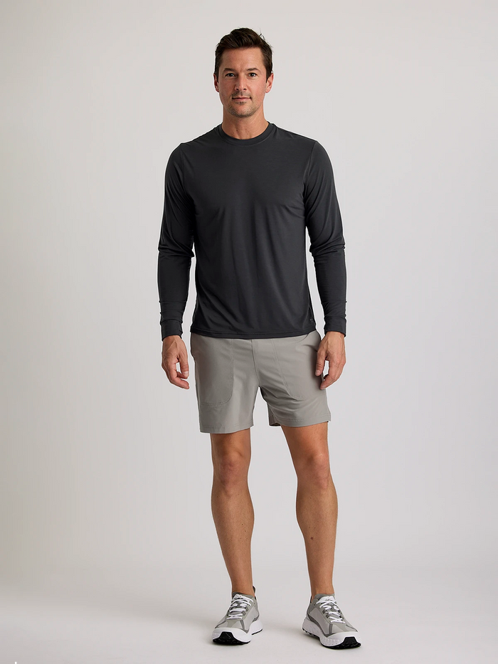 Men's Elevate Lightweight Long Sleeve - Black