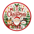 Merry Christmas Friends 10" Wreath Sign, Home Decor, The Ritzy Cactus