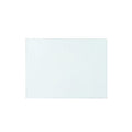 Morgan Grasscloth 1-Drawer Side Table Glass Top - Clear