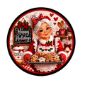 Mrs. Claus Cookies 10" Wreath Sign, Home Decor, The Ritzy Cactus