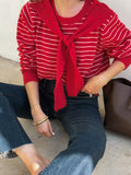 Ophelie Stripe Sweater - Stitch And Feather
