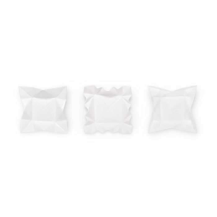 Origami Set Of 3 Catch All - Blance De Chine