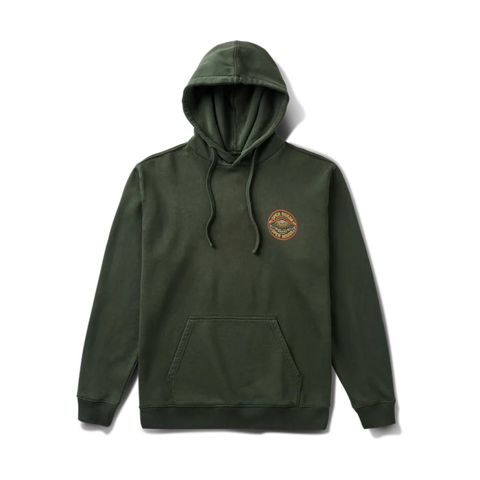 Orom Fleece Hoodie - Dark Military