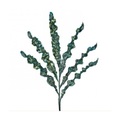 Pearl/Glitter Sea Grape Stem , Coastal Stem Embellishment