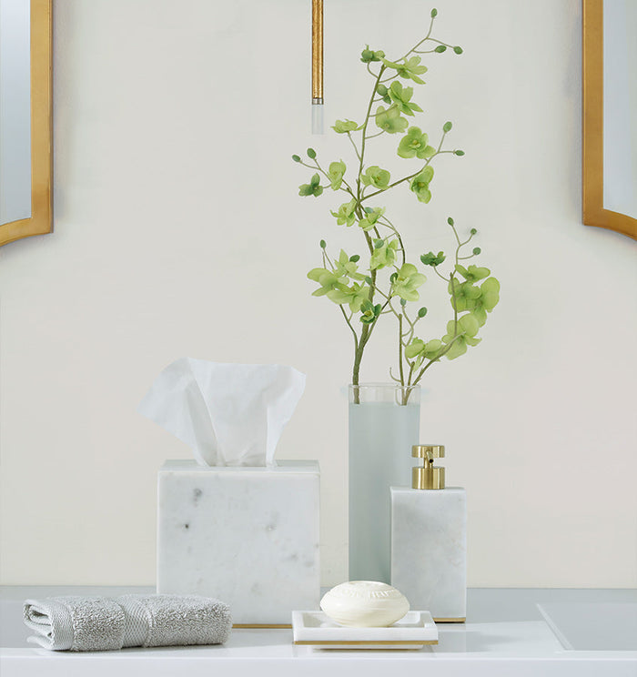 Pietra Marble Tissue Holder